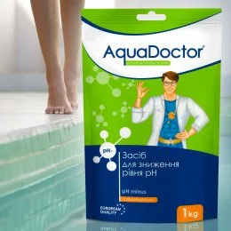 Средство для снижения уровня pH в бассейне Aquadoctor pH Minus 1 кг гранулы