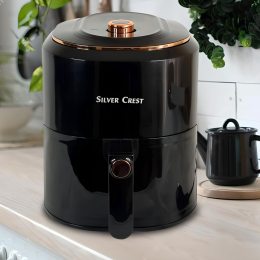 Пластикова аерофритюрниця з сенсорним керуванням Silver Crest Air fryer Oven Cooker 1400 Вт 7,5л A01-11