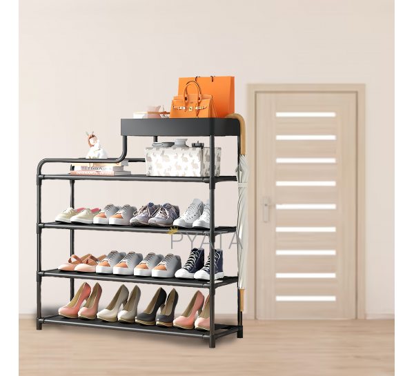 Полиця Для Взуття CLOTHES RACK 113-5 чорний (225)