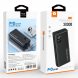 Павербанк PowerBank зі швидкою зарядкою 30000mAh WUW Y118, 2USB/Type-C, Чорний (2627)