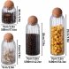 Набор емкостей для хранения с пробковой пробкой 0505, боросиликатное стекло, 4 шт. (1142)