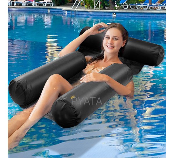 Сидіння для плавання Swimming Pool Float Chair, Чорне (205)