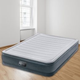 Надувне ліжко-матрац Intex Comfort-Plush Mid Rise Queen 67770 L, вбудований електронасос (AT)