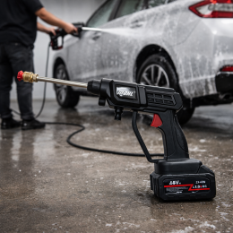 Бездротова акумуляторна мийка високого тиску в кейсі MDHL 48V/h 1000Вт (1 акумулятор)