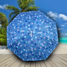 Пляжна парасолька 1.5 м Морські жителі №6