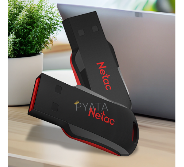 Портативний та компактний флеш-накопичувач NETAC 16GB U197 USB 2.0 для ПК, ноутбуків (206)