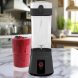 Портативний бездротовий блендер Smart Juice Cup Fruits USB 2 ножа Блакитний