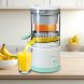 Настольная удобная соковыжималка с турборежимом Squeeze n' go citrus juicer, белая