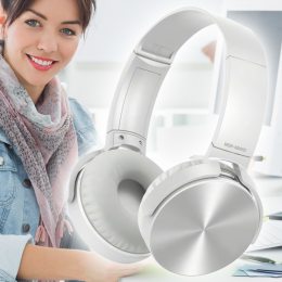 Стильные накладные наушники SN eXtra Bass MDR-XB450, беспроводные, Белый