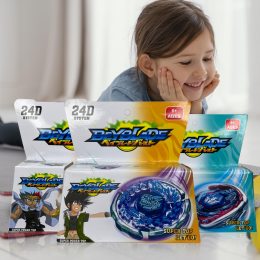 Детская интерактивная пусковая игрушка волчок со световым дополнением Beyblade CC2016 Super Top 24D в ассортименте (В)