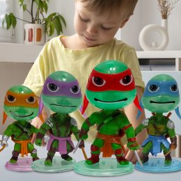 Набор детских игровой фигурок Turtles Подростки мутанты-черепашки ниндзя (В)