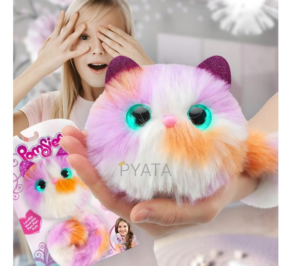 Дитяча інтерактивна м'яка іграшка кішечка Помсіс Калі Skyrocket Pomsies Interactive Toys Cat Kali