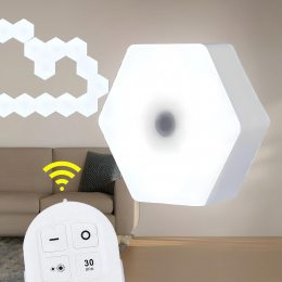 Набор беспроводных сенсорных светодиодных Led ламп с пультом управления через wifi Light With Remote Control 15 W 3 шт