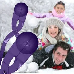Снежколеп для снежков и песка, длина 34 см, Фиолетовый