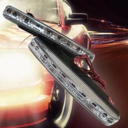 Денні автомобільні ходові вогні DRL 22, 8 LED (224)