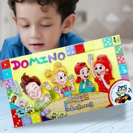 Домино DT G-DMN-01/04 «Domino» от Dankotoys - развивающая настольная игра для детей от 3 лет