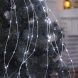 Светодиодная комнатная LED USB гирлянда Xmas «Роса» с пультом управления Белое освещение 10 м (HA-63)