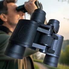 Бинокль Binoculars 8125 8x40 широкое поле обзора 125м/1000м, диаметр объектива 40мм с чехлом (ЖЯ)