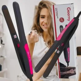 Плойка-утюжок щипцы для выравнивания волос Geemy GM-2826 Hair Straightener