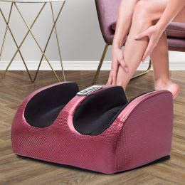 Портативний електричний масажер для ніг з підігрівом Foot Massager (626)