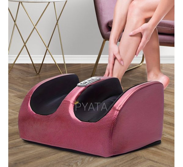 Портативний електричний масажер для ніг з підігрівом Foot Massager (626)