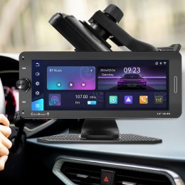 Мультимедиа монитор Саг Play Android Auto 6,9" сенсорный экран IPS, автомобильная стереосистема Bluetooth, FM-трансмиттер (224)