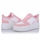 Женские кроссовки Gollmony 2024-7-3 Pink+White, 36 размер, Белый/Розовый (BOT)