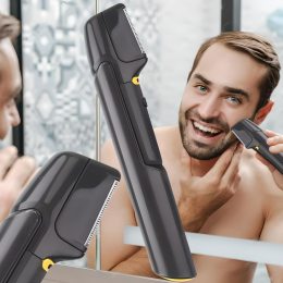 Універсальний портативний чоловічий тример на батарейках Body Groomer S-035A