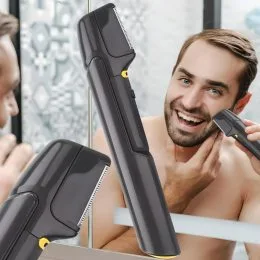 Универсальный портативный мужской триммер на батарейках Body Groomer S-035A