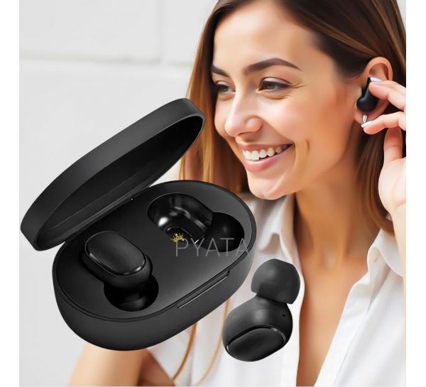  Бездротові навушники True Wireles Headset MI Pods A6S, Чорний (жя)