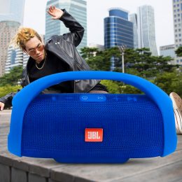 Портативная Bluetooth колонка с ручкой для переноски Boombox B9 синий