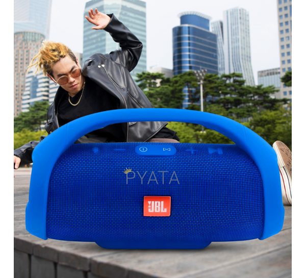 Портативна Bluetooth колонка з ручкою для перенесення Boombox B9 синій