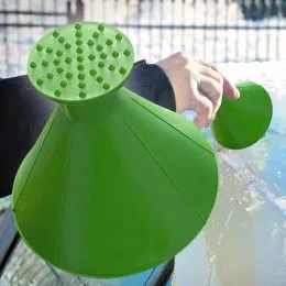 Автомобильный скребок для чистки льда Funnel Snow Removal Зеленый (205)
