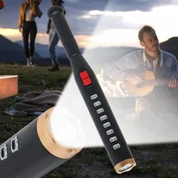 Кемпинговый алюминиевый зарядный светодиодный фонарь USB RC-12988