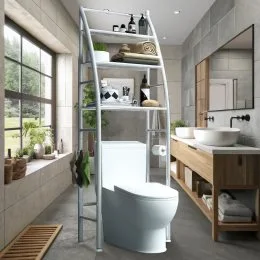 Підлогова металева стійка під пральну машину Sailboat Washing Machine Rack TM-0094 Білий