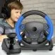 Детский игровой многофункциональный руль с коробкой передач и педалями Wireless 4в1