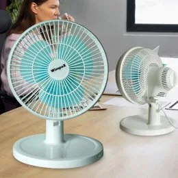 Настільний портативний мережевий вентилятор на 2 швидкості Wimpex WX 909 (243)