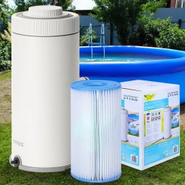 Картриджный фильтр-насос для бассейна Intex 26638 C1000 (3785 л/ч) 