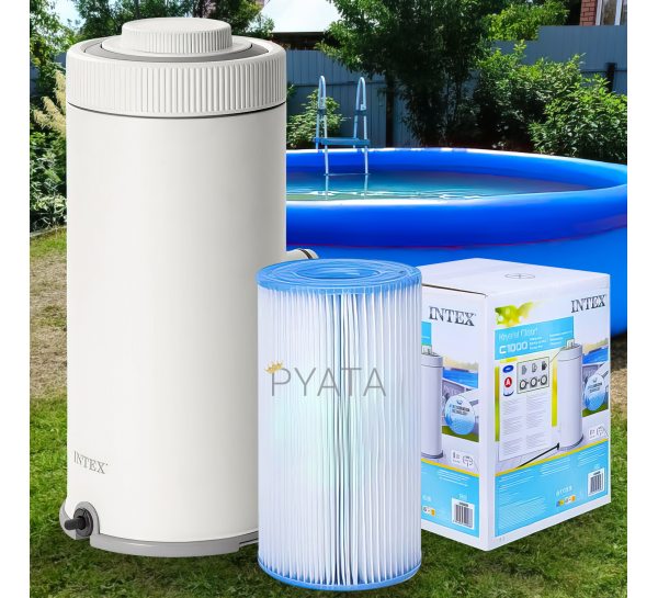 Картриджный фильтр-насос для бассейна Intex 26638 C1000 (3785 л/ч) 