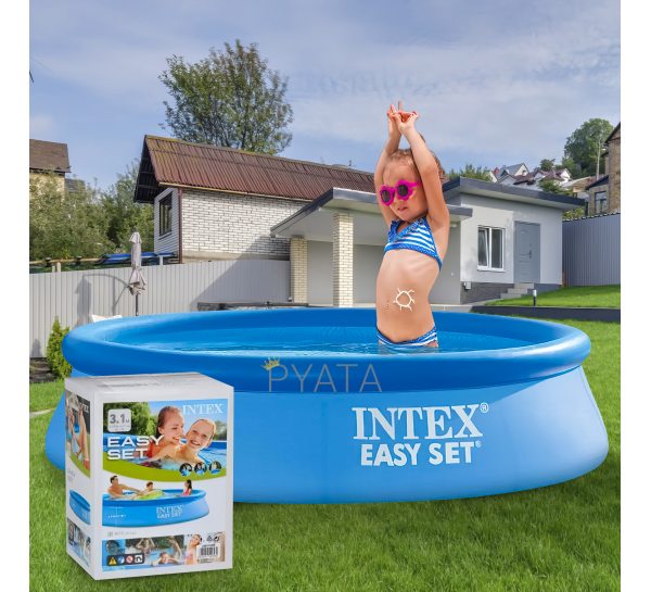 Надувний басейн Intex 28116, 305 x 61 см Easy Set 3077 л