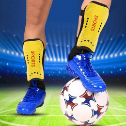 Компактні захисні футбольні щитки Sport 21 см, розмір L21, Жовтий