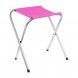 Раскладной портативный стол-чемодан для пикника с 2 стульями Folding Table Розовый