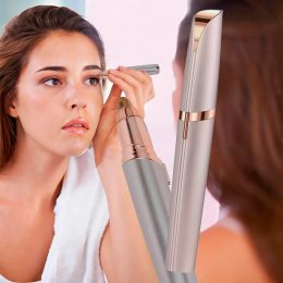 Універсальний портативний жіночий тример на батарейках Finishing Touch Flawless Brows Сірий (YAB)