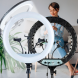 Профессиональная кольцевая лампа с 3 штативами и регулировкой наклона Ring Fill Light LED 46 см YQ-460A
