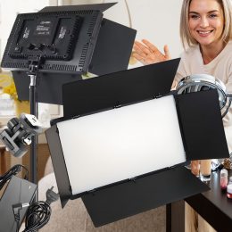 Студийная LED лампа-прожектор Light KIT Pro LED U800+ 50W, 3200-5600K