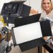Студийная LED лампа-прожектор Light KIT Pro LED U800+ 50W, 3200-5600K