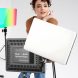 Прямокутна LED лампа 22,8 х 15,8см, RGBW PM26 + Пульт ДК, 3000K–6500K.