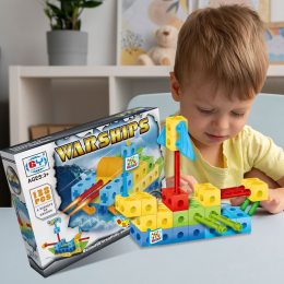 Детский конструктор Warships №8031 для детей от 3 лет, 138 деталей