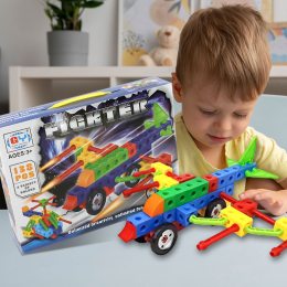 Дитячий конструктор Fickter №8030 для дітей від 3 років, 138 деталей 