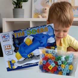 Дитячий конструктор The ocean №8033 для дітей від 3 років, 170 деталей 